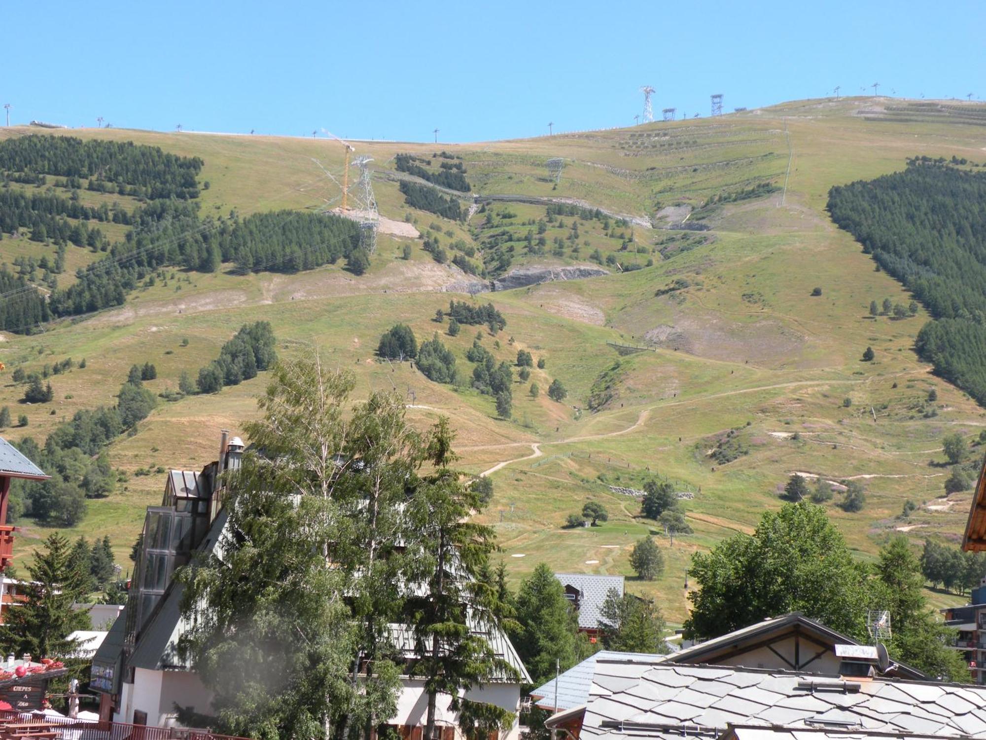 Au Coeur De La Station Appartement Les Deux Alpes Buitenkant foto