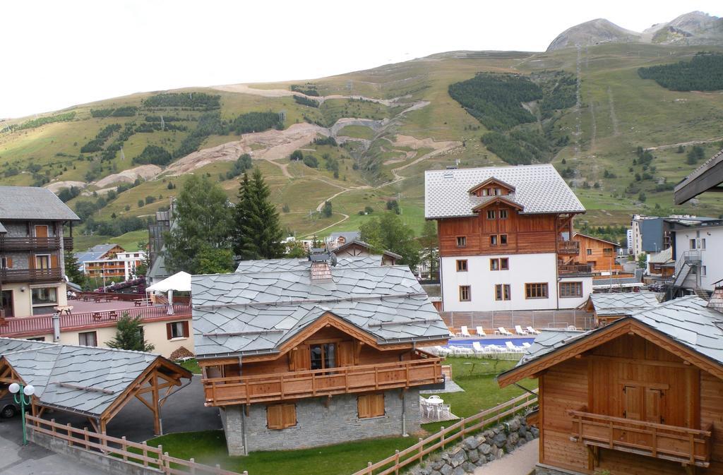 Au Coeur De La Station Appartement Les Deux Alpes Buitenkant foto