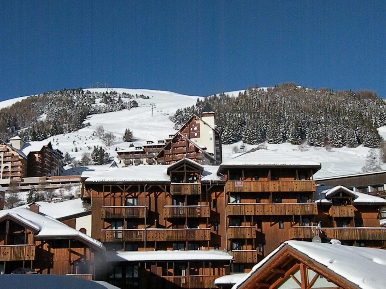 Au Coeur De La Station Appartement Les Deux Alpes Buitenkant foto